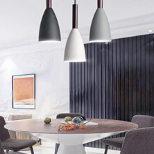 Commercial lighting installation